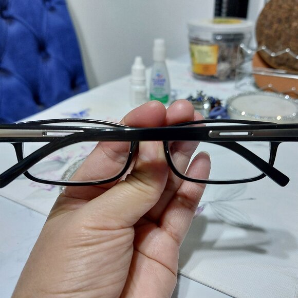 Simple Foster Grant MS0521 Brandon Black Readers 1.00 Power Simple Black BUNDLE - Picture 6 of 16